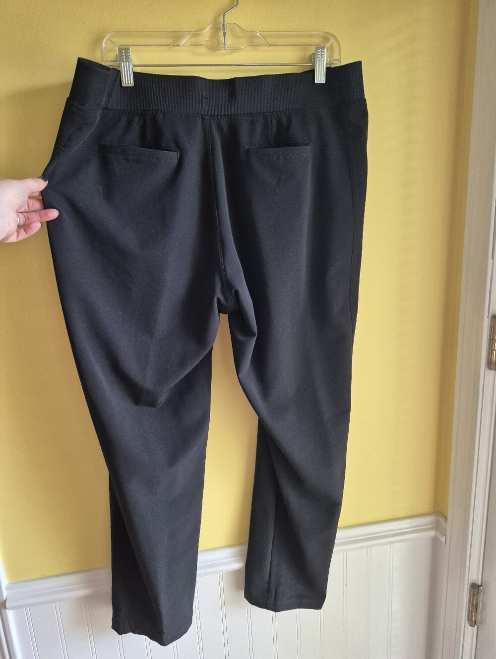 32 Degrees Cool Womens Black Stretch Casual Or Dress Pants - Picture 3 of 4
